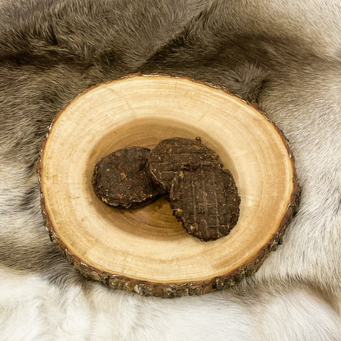 Moose burgers for dogs