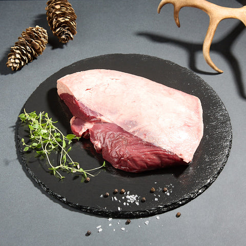 Reindeer rump with coat