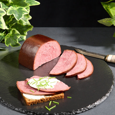 Smoked reindeer roll