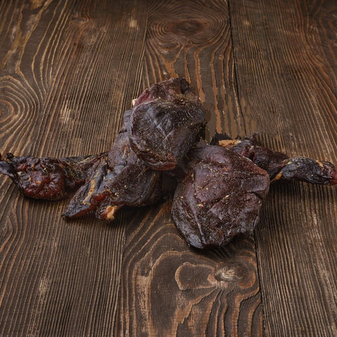 Dried moose meat - lightly smoked