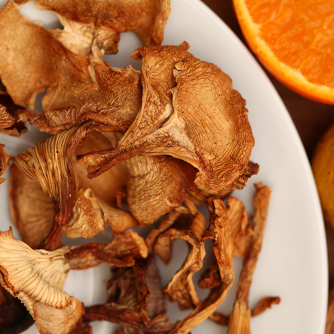 Dried chanterelles