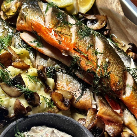 Wild caught arctic char