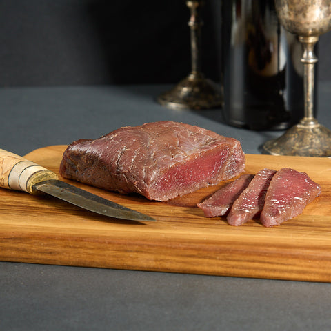 Cured reindeer topside - lightly smoked