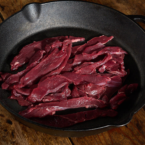 Sautéed reindeer