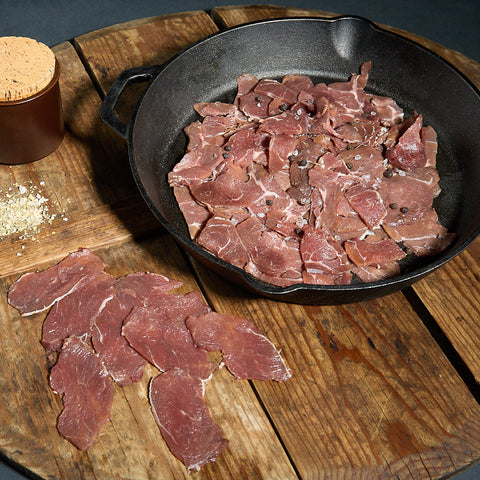 Suovas smoked sautéed reindeer