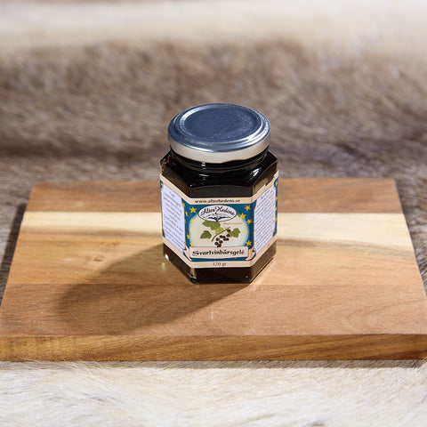 Blackcurrant jelly with high berry content