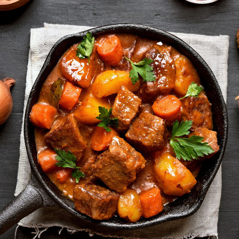 Moose stew cuts