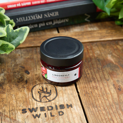 Lingonberry jam cognac