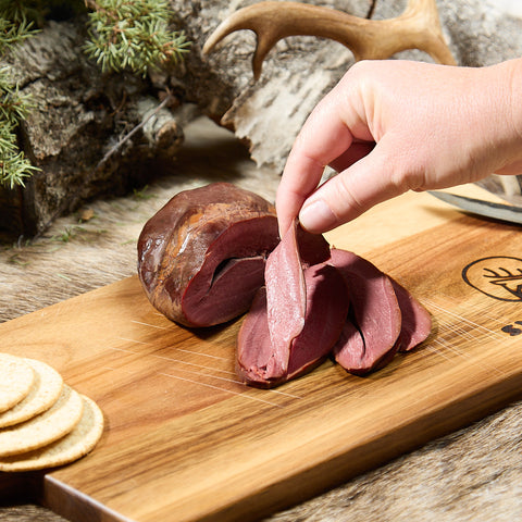Smoked reindeer heart