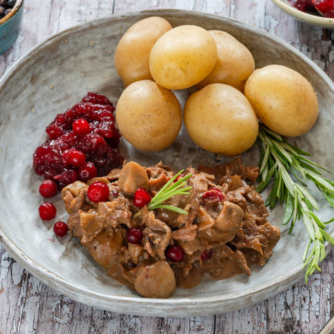 Suovas smoked sautéed reindeer