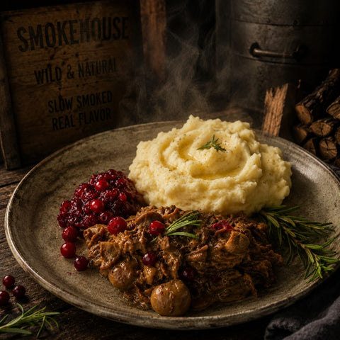 Suovas smoked sautéed reindeer