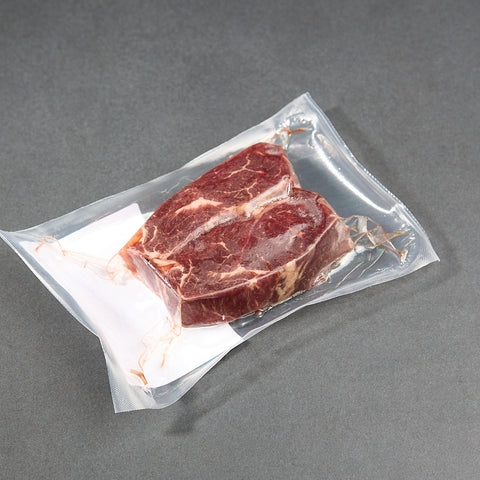 Sliced reindeer entrecote