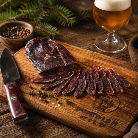 Dried reindeer meat