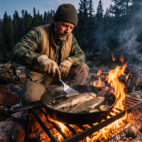 Wild caught mountain trout