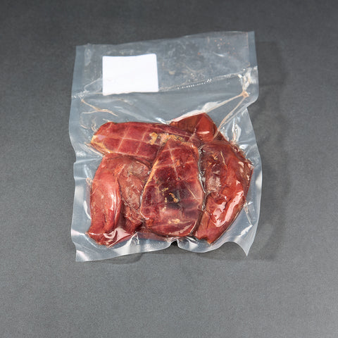 Smoked wild duck breast