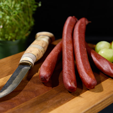 Beer sausages from deer - Ekberg's sausages