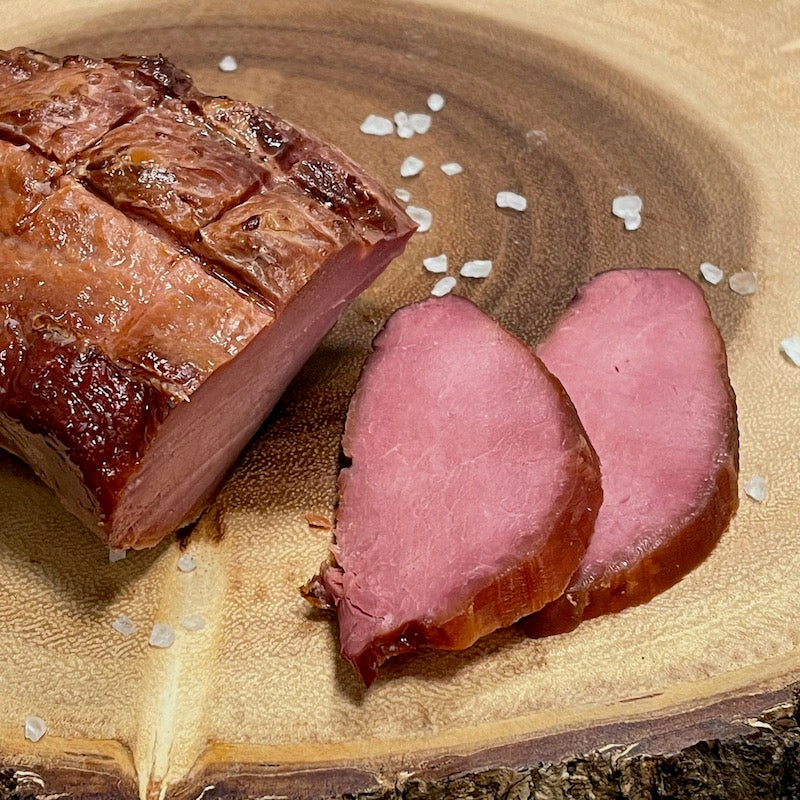 Buy smoked wild boar tenderloin - smoked with alder shavings – Swedish Wild